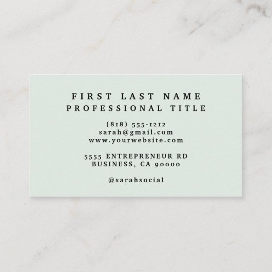 Moderne Racecar Mechanics Automotive Business Visitekaartje (Achterkant)