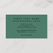 Moderne Racecar Mechanics Automotive Business Visitekaartje (Achterkant)