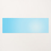 Moderne Rainbow Gradient Waterverf Achtergrond Yogamat (Achterkant (horizontaal))