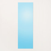 Moderne Rainbow Gradient Waterverf Achtergrond Yogamat (Achterkant)