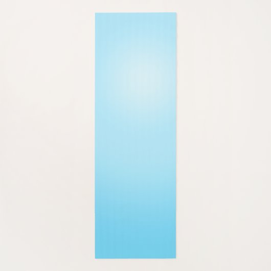 Moderne Rainbow Gradient Waterverf Achtergrond Yogamat (Achterkant)