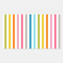 Moderne Rainbow Trendy kleurrijke strepen