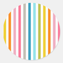 Moderne Rainbow Trendy kleurrijke strepen