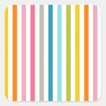 Moderne Rainbow Trendy kleurrijke strepen