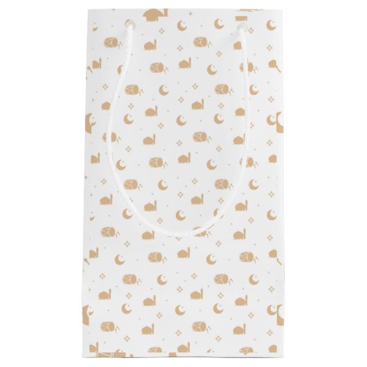 Moderne Ramadan Eid Moslim Gift Bag Klein Cadeauzakje (Voorkant)