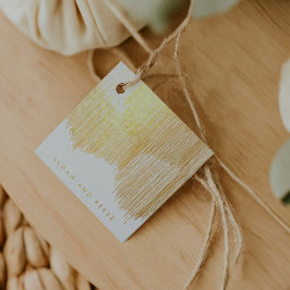 Moderne rand bedankjes labels