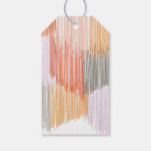 Moderne rand cadeaulabel (Achterkant)