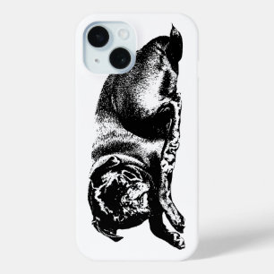Moderne Rand, Schattige Bescherming iPhone 15 Case