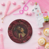 Moderne Ranunculus-borden voor huwelijksvernieuwin Papieren Bordje (Feest)