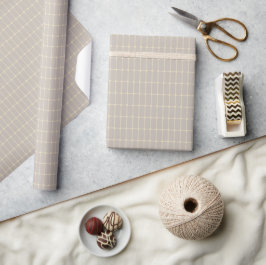 Moderne raster cadeaupapier