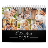 Moderne raster Collage Photo Family 2022 Kalender (Hoes)