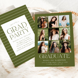 Moderne Rasterolf Groen 9 Fotogradatie Partij Kaart