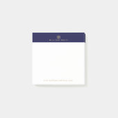 Moderne Real Estate Agent Post it Sticky Notes (Voorkant)