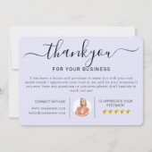 Moderne Real Estate Housewarming Dank u kaarten (Voorkant)