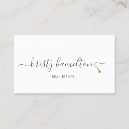 moderne realmakelaardivisie voor onroerend goed visitekaartje