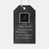 Moderne Realtor  Gift Labels Cadeaulabel (Achterkant)
