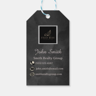 Moderne Realtor  Gift Labels Cadeaulabel