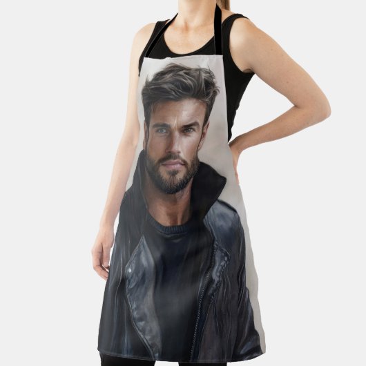 Moderne Rebel stijl kunst Schort (Insitu)