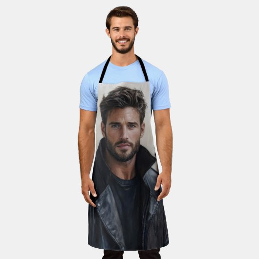 Moderne Rebel stijl kunst Schort (Gedragen)