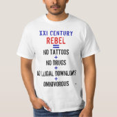 Moderne rebel t-shirt (Voorkant)