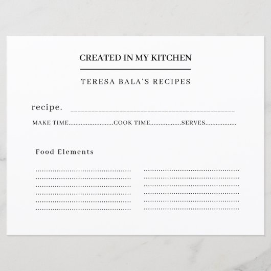 Moderne Receptontwerpen uit Mijn Keuken (Voorkant)