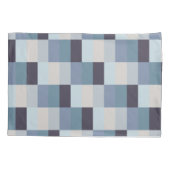 Moderne rechthoek Check #1 #minimal #wall #decor Kussensloop (Achterkant)