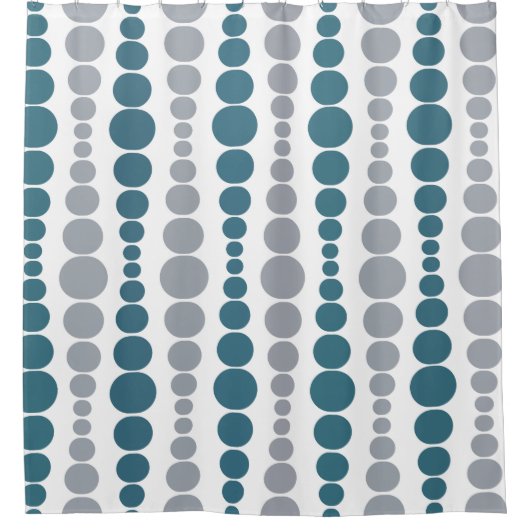 Moderne rechthoeken douchegordijn (Voorkant)