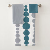 Moderne Rechthoekige set voor handdoeken (Insitu)