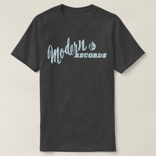 Moderne records t-shirt (Design voorkant)