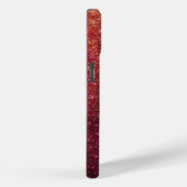 Moderne Red Sparkle Glitter Telefoonhoes / iPhone  Case-Mate iPhone Case (Achterkant / Rechts)