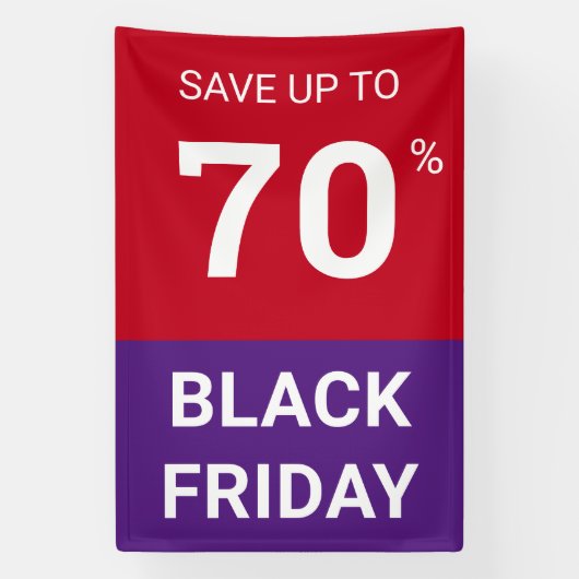 Moderne Red Store Korting Zakelijke advertenties Spandoek (Verticaal)