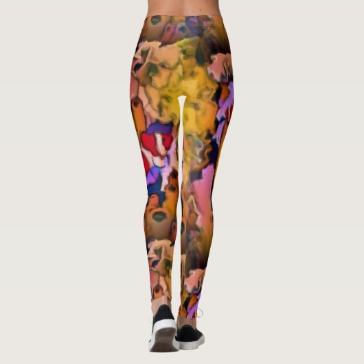 Moderne reef reeks II Leggings (Achterkant)