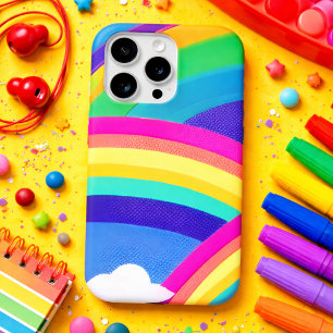 Moderne Regenbogen iPhone 15 Pro Case