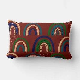 Moderne regenbogen, lumbale kussen