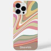 Moderne regenboog Abstracte gepersonaliseerde insp Case-Mate iPhone Case (Achterkant)