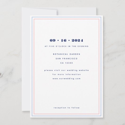 Moderne Regenboog Bloemrijke LGBTQ Trouwdag Kaart (Achterkant)