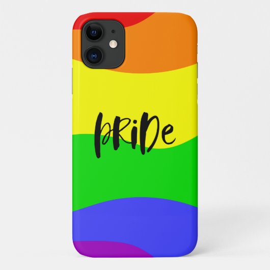 Moderne regenboog Case-Mate iPhone case (Achterkant)