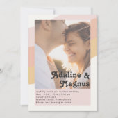 Moderne regenboog Casual foto's in het riviertje Kaart (Voorkant)