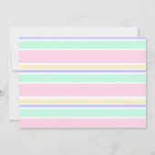 Moderne regenboog en sterren 'ONE' 1e verjaardag Kaart (Achterkant)