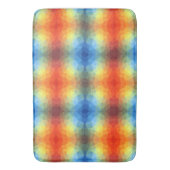 Moderne Regenboog Geometrische Vorm Badmat (Voorkant Verticaal)