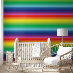 Moderne regenboog gradiënt kleuren patroon lgbt tr behang