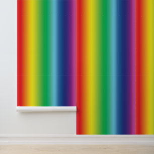 Moderne regenboog gradiënt kleuren patroon trots l behang