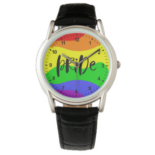Moderne regenboog horloge