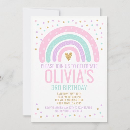 Moderne Regenboog Kaart (Voorkant)