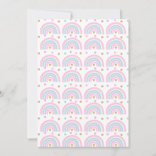 Moderne Regenboog Kaart (Achterkant)