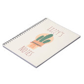 Moderne regenboog met Plant Notitieboek (Linkerzijde)