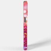 Moderne Regenboog Monogram Glitter Case-Mate iPhone Case (Achterkant / Rechts)