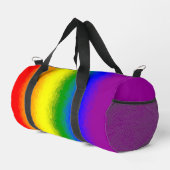 Moderne Regenboog Mozaïek Script Naam Plunjezak (Rechterhoek)