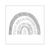 Moderne regenboog rubberstempel (Afrduk)