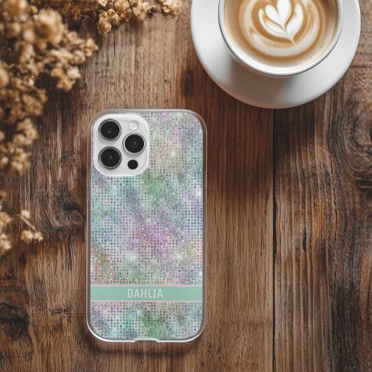 Moderne regenboog sprankelt Case-Mate iPhone case